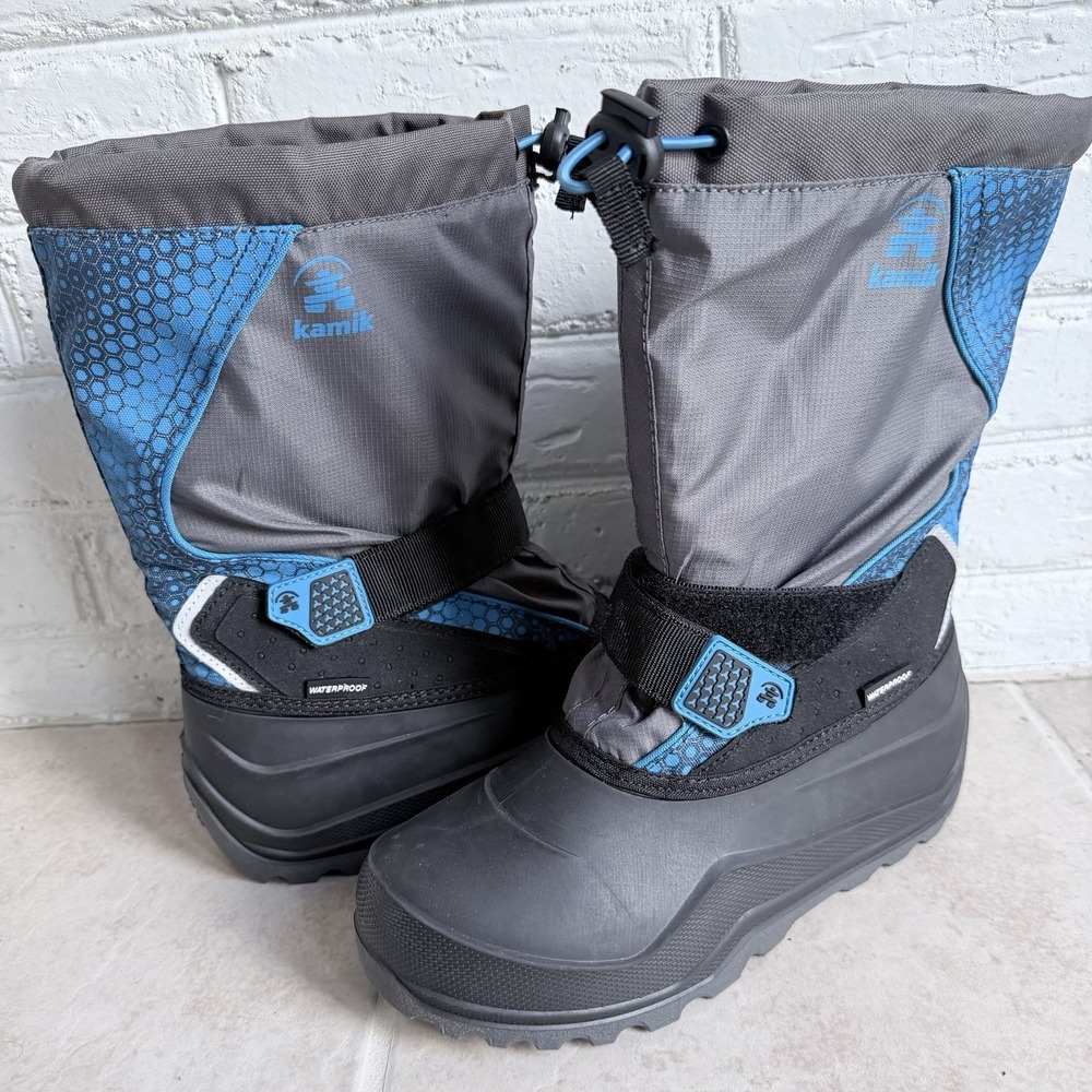 Kamik‎ Boys Snowfall P2 Winter Boot Rated to -40C. LNWOT Boys Size 7